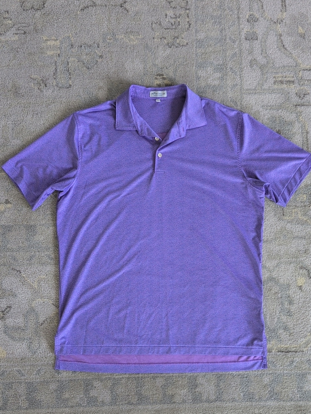 Peter Millar Purple Men's Polo Shirt